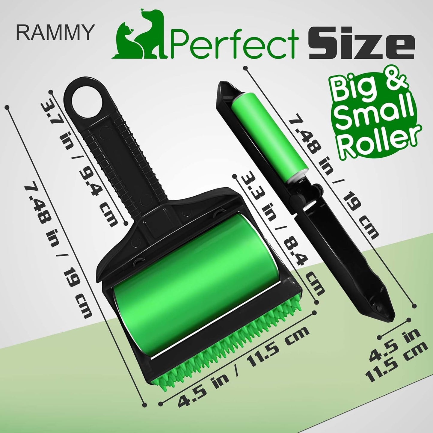 Reusable Roller + Brush (Big & Mini Set)